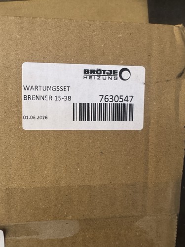 Wartungsset 38kw brotje - wartungsset,