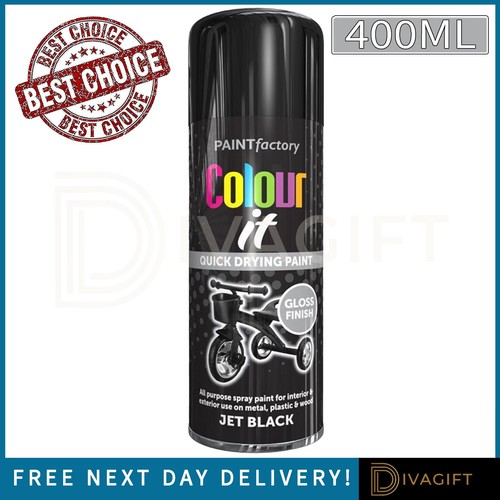 Jet black glanz - black,