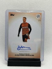Topps Alejandro Grimaldo Auto 2/5 Simplicidad 2024/2025  Bayer Leverkusen