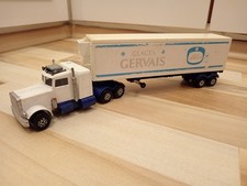 Matchbox 1978 Peterbilt Truck Superkings + Matchbox 1973 K-17 Kuhl Anhänger