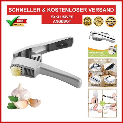 Knoblauchpresse edelstahl in - 2,