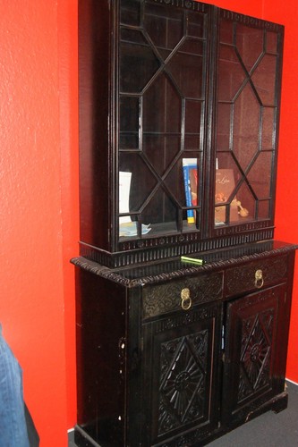 Aufsatzvitrine historismus - aufsatzvitrine,