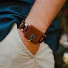 Herren Holzarmbanduhr Holzuhr