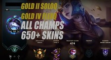 LoL Account EUW Gold 2 / 650+