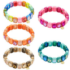 Armband Kristall bunt große Steine Statement Lagenlook Glitzer Armschmuck candy