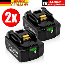 2x 5000mAh Akku Für Makita
