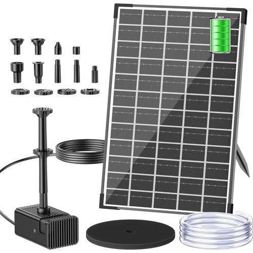 Solar springbrunnen 12w - solar,