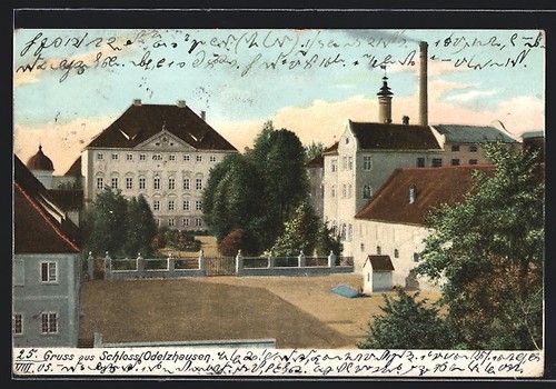 Ansichtskarte odelzhausen - ansichtskarte,