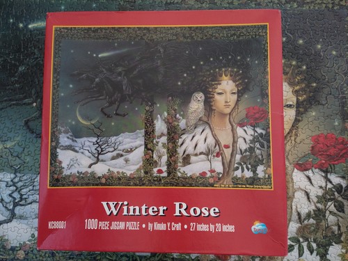 Puzzle winter rose von - puzzle, "winter