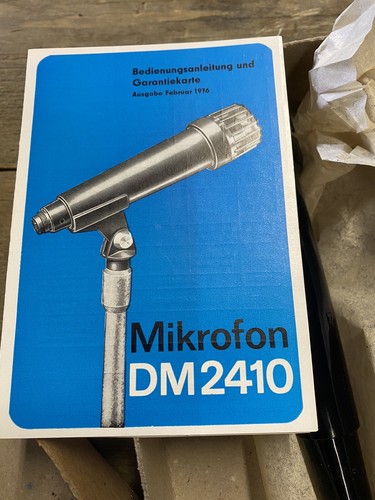 Retromikrofon rft ddr neu 1984 - retromikrofon,