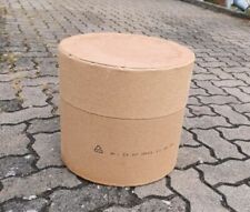Tonne Papptonne Hocker Aufbewahrung 20 Liter Trommel Pappe eimer mit deckel 