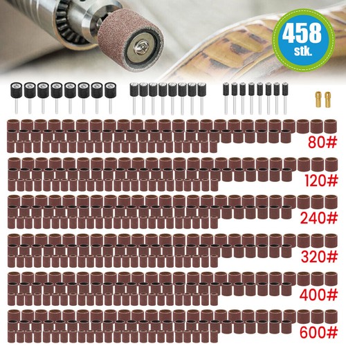 458 stück schleifhülsen set - 458,
