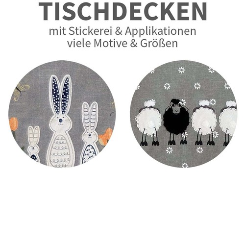Tischdecken ostern stick - ostern,