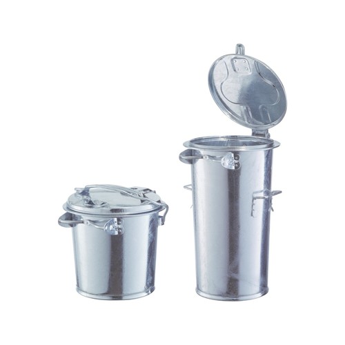 Mülleimer 35l stahlbl tzn - 35l, stahlbl.tzn