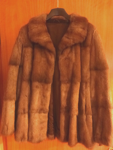 Echte pelzjacke größe - größe, 48