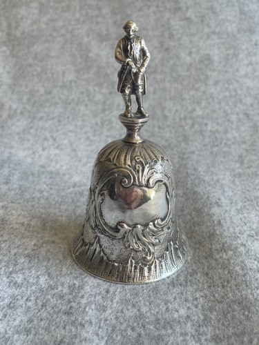 Tischglocke aus 800er - , silber
