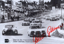 Dieter Glemser Ford Capri 24h Spa 1971 Top Foto 10x15