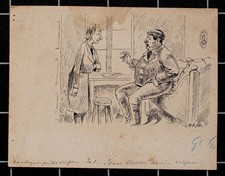 Karikatur Illustration Männer