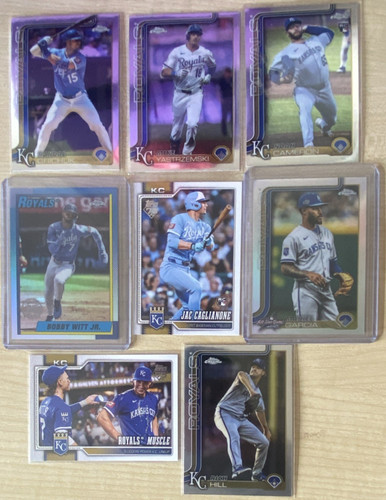 Topps karten lot kansas city - 8,
