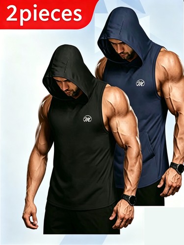 2er pack herren kapuzen top - 2er,