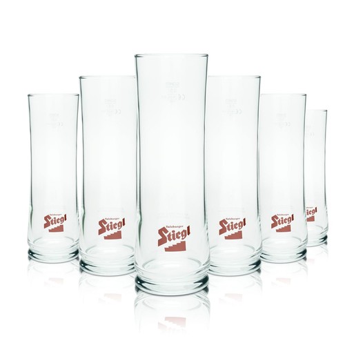 Stiegl bierglas 5l - 6x, 0,5l