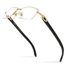 Hepidem Modell 1027 Designer Modebrille mit natürlichen Hornarmen HP710