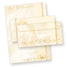 Edel briefpapier hochzeit - briefpapier,