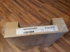 IKEA ARVIKSAND - ERSATZ BEZUG FÜR BOXSPRINGBETT 140x200 - ISUNDRA GAU + NEU OVP