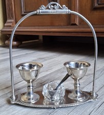 Jugendstil - 2 Eierbecher Set