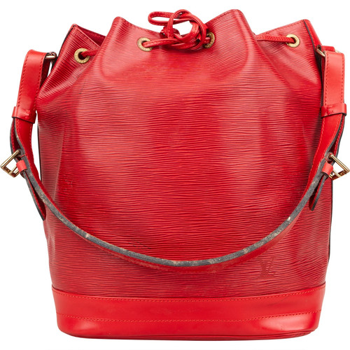 Louis vuitton red epi leather - louis,
