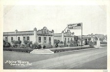 Vintage Postcard Alpine Tavern