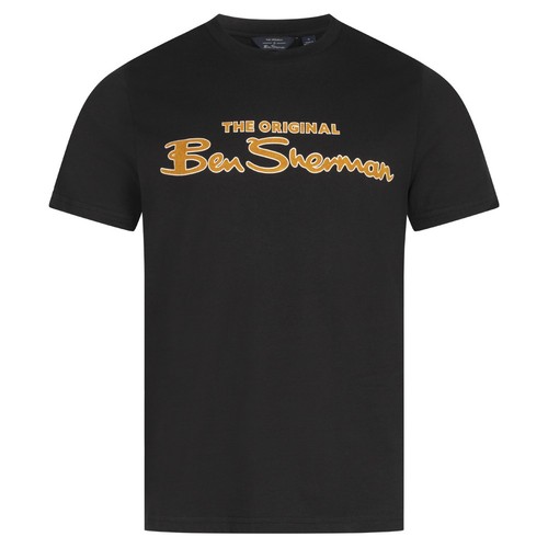 Ben sherman flocked logo - ben,
