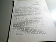 Reichsgesetzblatt 1910 Anweisung über die Prüfung von Kraftfahrzeugen