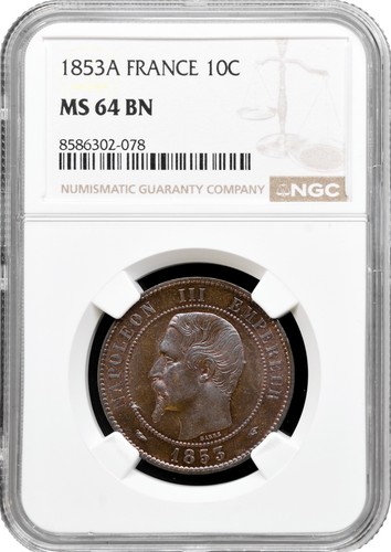 Frankreich centime 1853 a - frankreich,