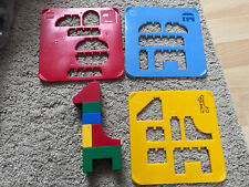 Lego Duplo sortierplatte Schablone Giraffe Elefant…