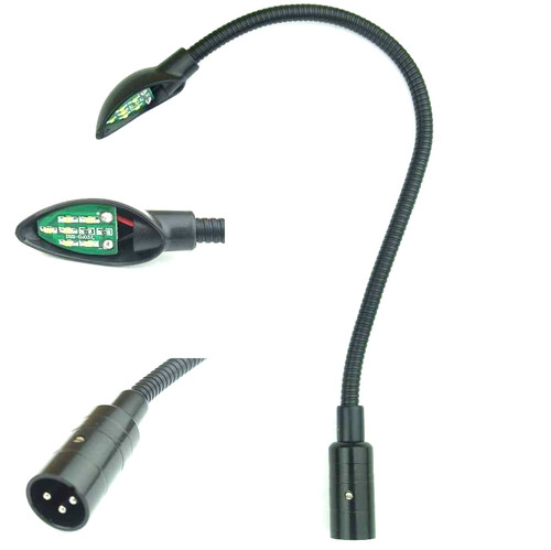 Led xlr polig - led,