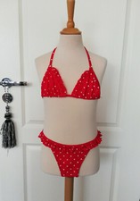 Beach life Damen Mädchen Triangle Bikini Set Badeanzug Gr. M 38 75 80 B Cup Neu