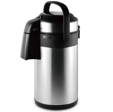 Carl Schmidt Sohn 3 L EDELSTAHL Thermo-Pumpkanne Thermoskanne Pump-Isolierkanne