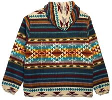 Indianer Jacke türkis Kapuze