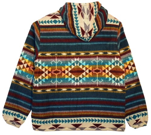 Indianer jacke türkis kapuze - indianer,