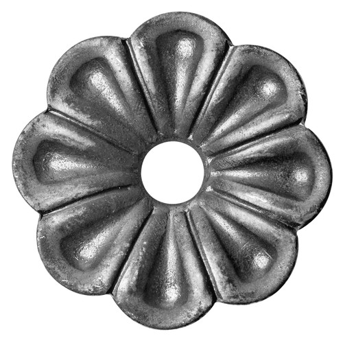 10x zierblumen blüten rosette - 10x,
