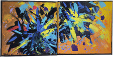 Abstrakte kunst acryl - abstrakte,