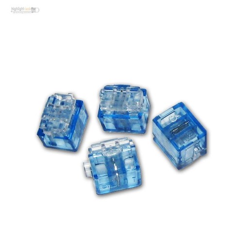 Mini abzweigverbinder blau - abzweigverbinder,