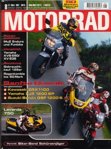 Motorrad 1997 kawasaki zrx - motorrad,