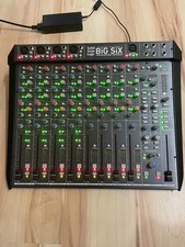 SSL Big SiX 12-kanaliger analoger Studio Mixer mit Staubschutzhülle