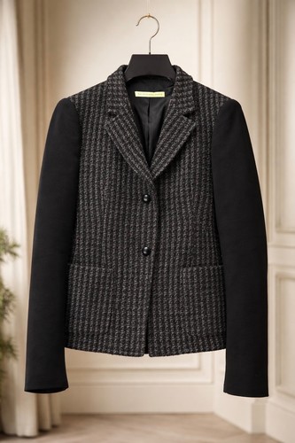 Balenciaga paris tweed blazer - balenciaga,
