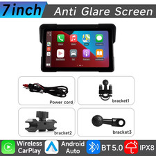 7 Zoll Motorrad Multimedia Player IP67 Wasserdicht GPS Navigation Recorder Kabel