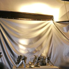 PAR64 Scheinwerfer Floorspot 4 Stück + 3x Lampen jh