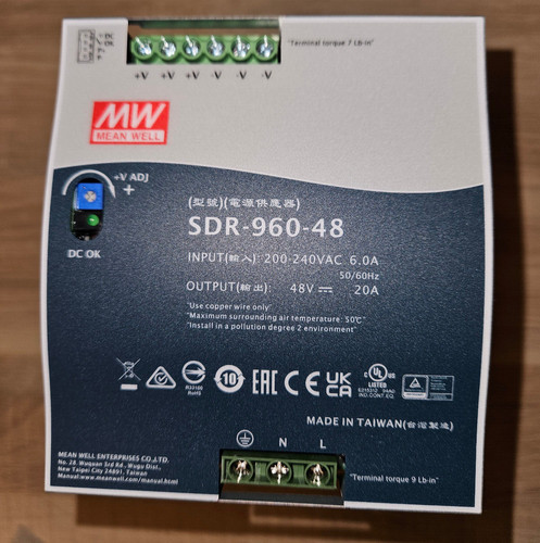 Meanwell sdr 960 netzteil - meanwell,