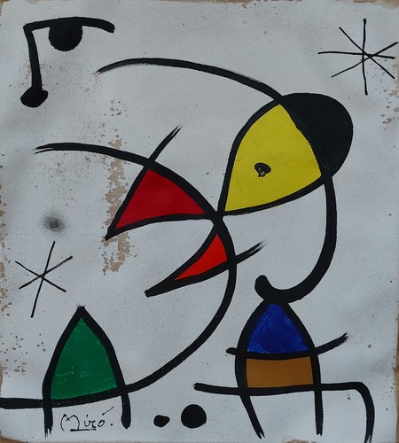Joan miro signiertes - miro,